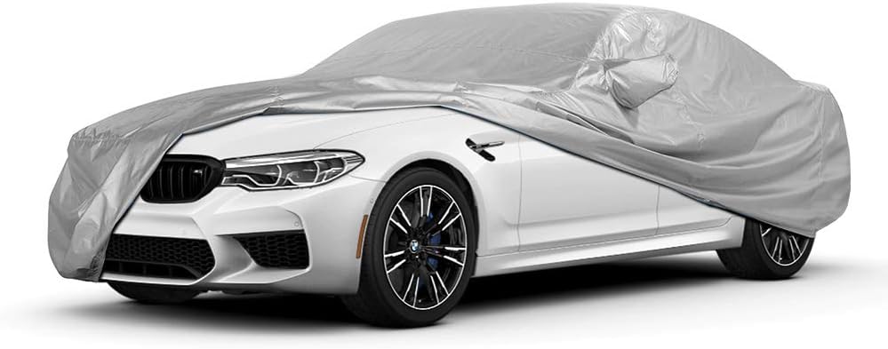 Silver Metallic Car Cover F2363