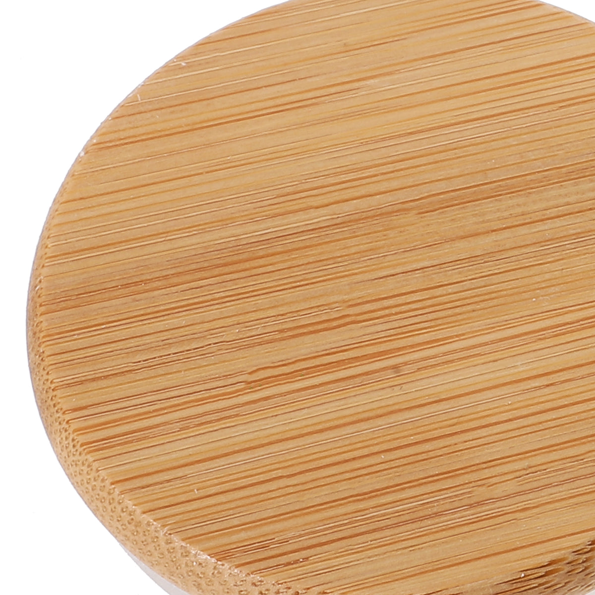 5 Pcs Glass Dome Display Case with Bamboo S691
