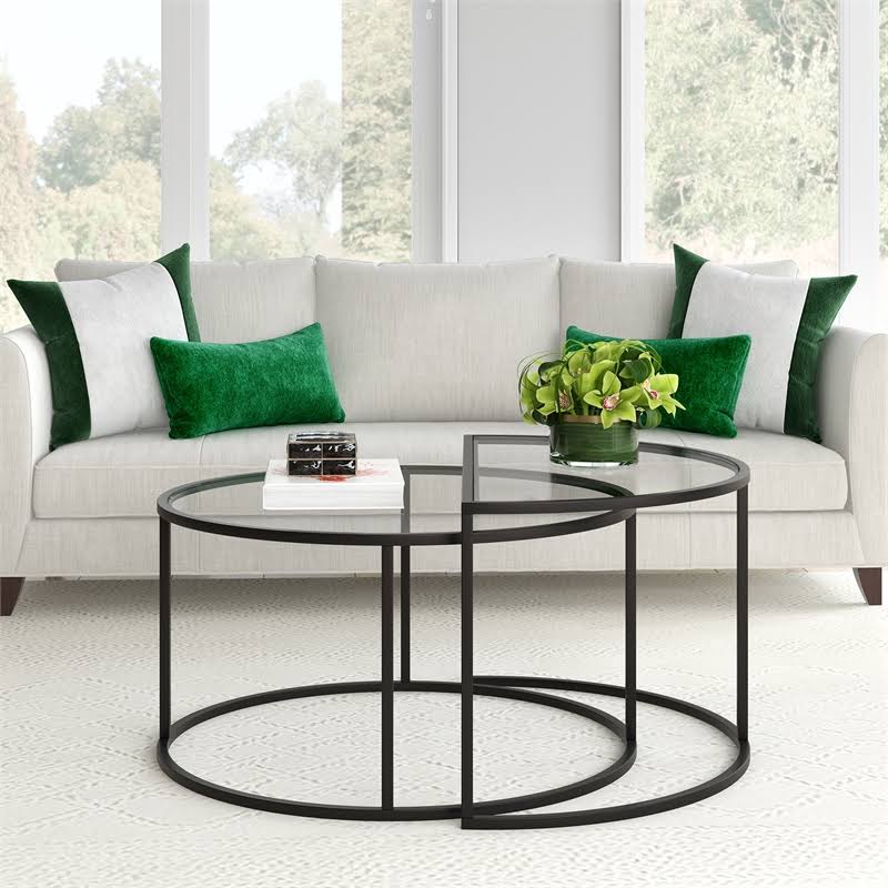 Blackened Bronze Nested Coffee Table Set N7713