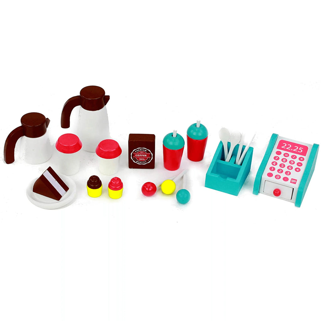 Cafe Cart with Accessories H3004