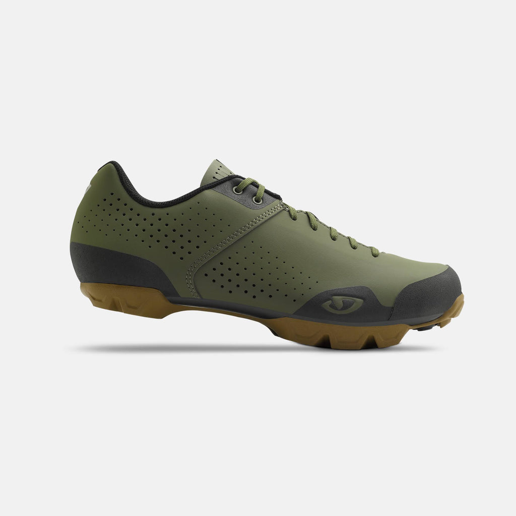 Olive Gum Lace-Up Shoes I76743