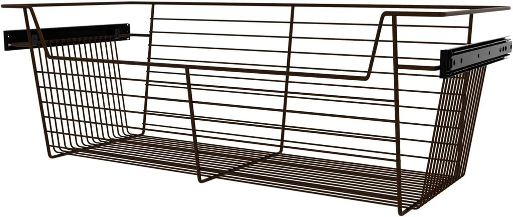 Bronze Wire Pullout Storage Basket for Cabinet D83422