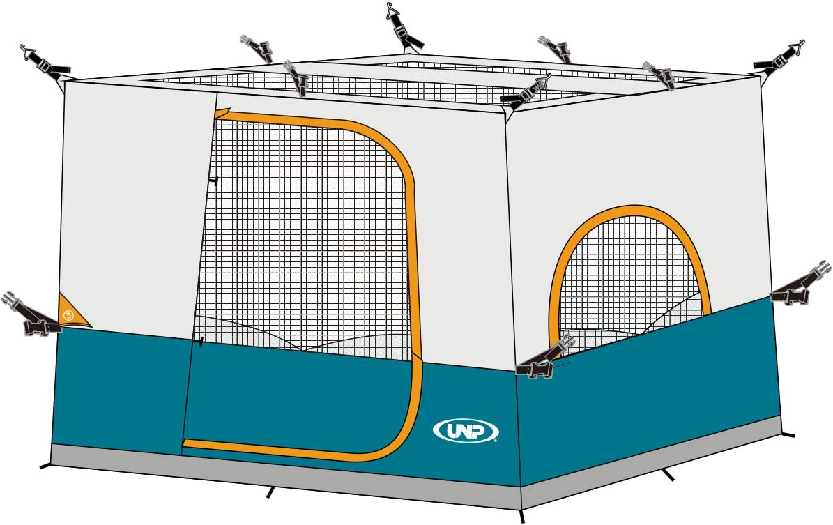 Inner Tent for 10' x 10' Pop Up Canopy with Sewn-in Floor and Mesh Door S28251