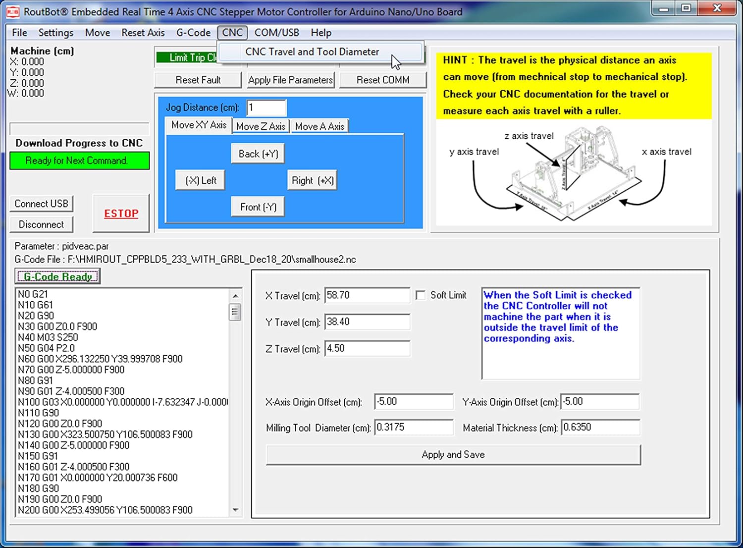 CNC Stepper Control G-Code Translator Pack of 2 B77173
