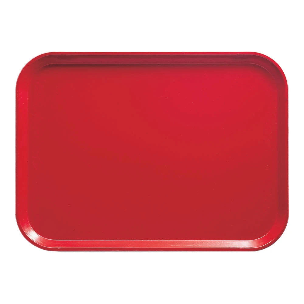 Signal Red Rectangular Fiberglass Camtray T6344
