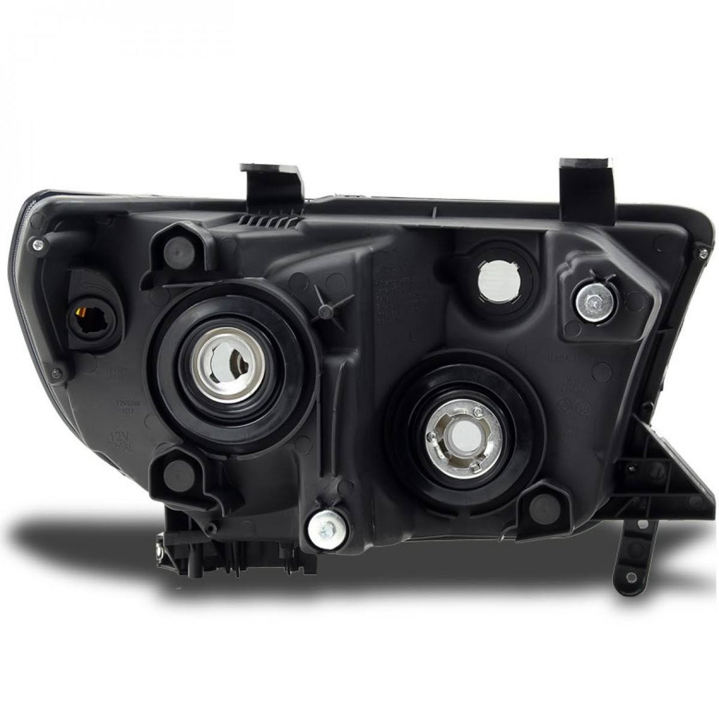 Black Smoked Toyota Tundra Headlights X8334