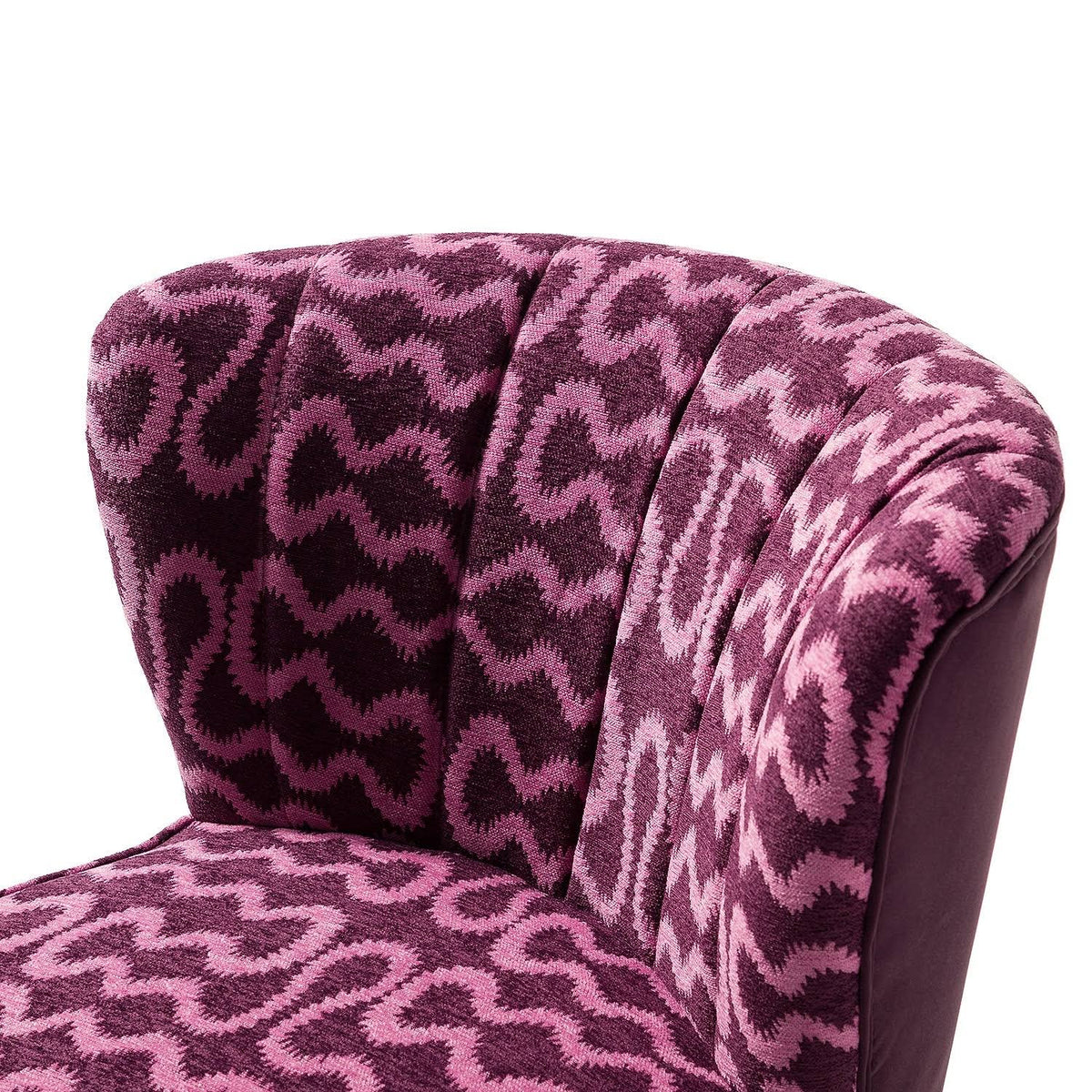 Purple Tufted Side Chair H4998