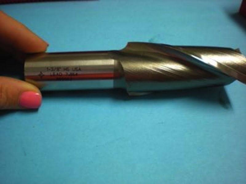 Sq. End Mill, Single End, HSS, 1-3/8 H2243