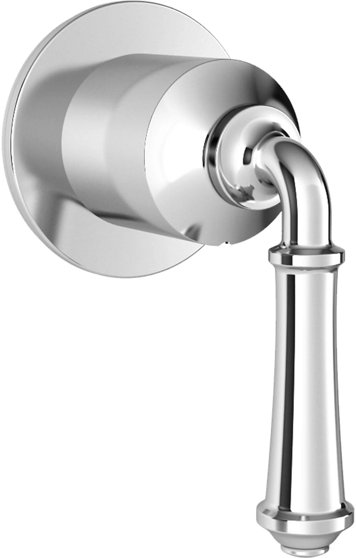 Polished Chrome Diverter Valve Trim with Lever Handle A52337