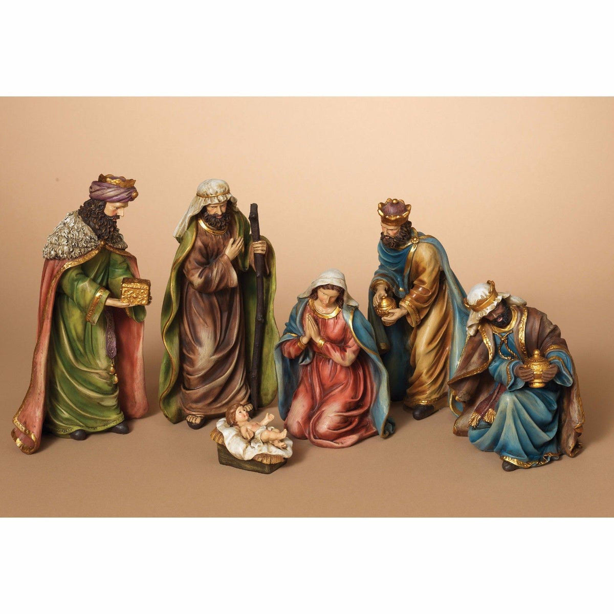 6 Piece Resin Nativity Set C655